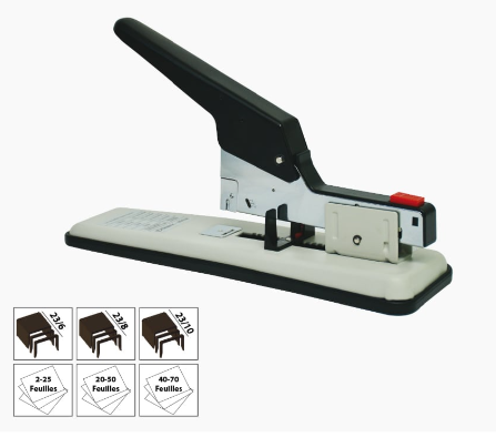 Agrafeuse de bureau avec arrache agrafe