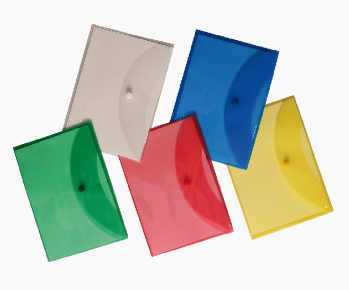 Enveloppe avec bouton