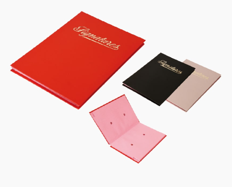 Parapheur 18 volets en simili cuir