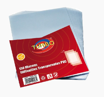 Couverture transparent 160mic