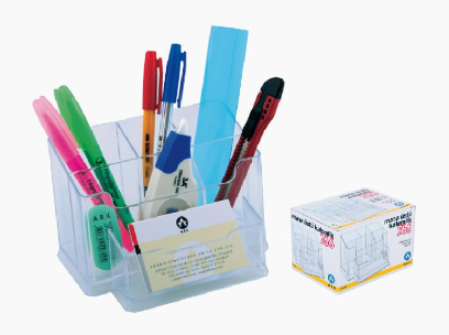 Rangement de bureau en plastique