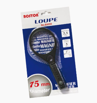 Loupe à main 75mm